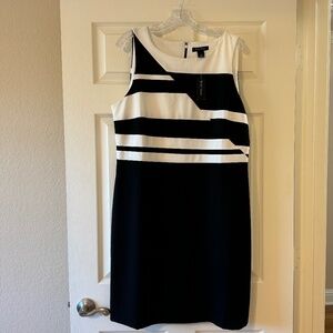 White House Black Market Dress - Sleeveless Fully Lined - Sz 16 - NWT